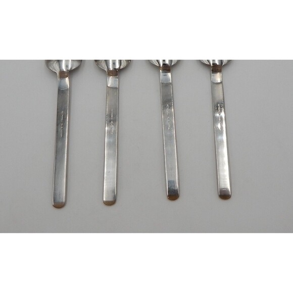 Retroneu INFINITE Stainless Dinner Soup Spoons 18/8 Korea Glossy Flatware S/4 (B - Picture 6 of 10